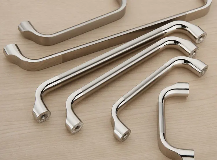 

Modern Chrome Plated Furniture Shoe Cabinet Door Handle Drawer Pull  Knob ( C:C:64MM L:76MM)