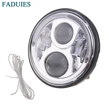 

FADUIES 7 inch Motorcycle Led Headlight with Halo Ring For Honda CB400 CB500 CB1300 Hornet 250/600/900 CB250 Led Headlamp