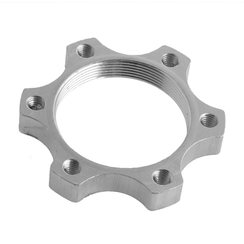 Bicycle Bike Freewheel Threaded Hubs Disk Disc Brake Rotor 6 Bolt