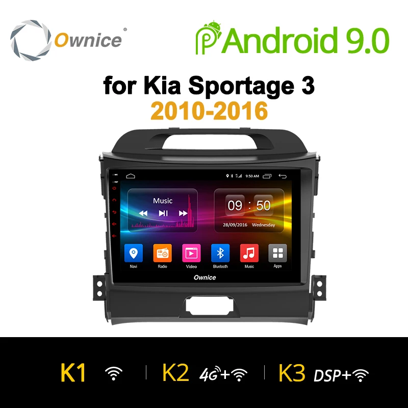 Ownice K1 K2 K3 8 Core Android 9.0 Car Radio Gps Navi Player Dvd For