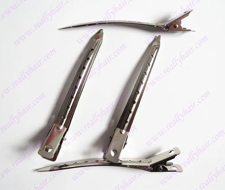 

10pcs / pack hair extension section clips 9.0cm