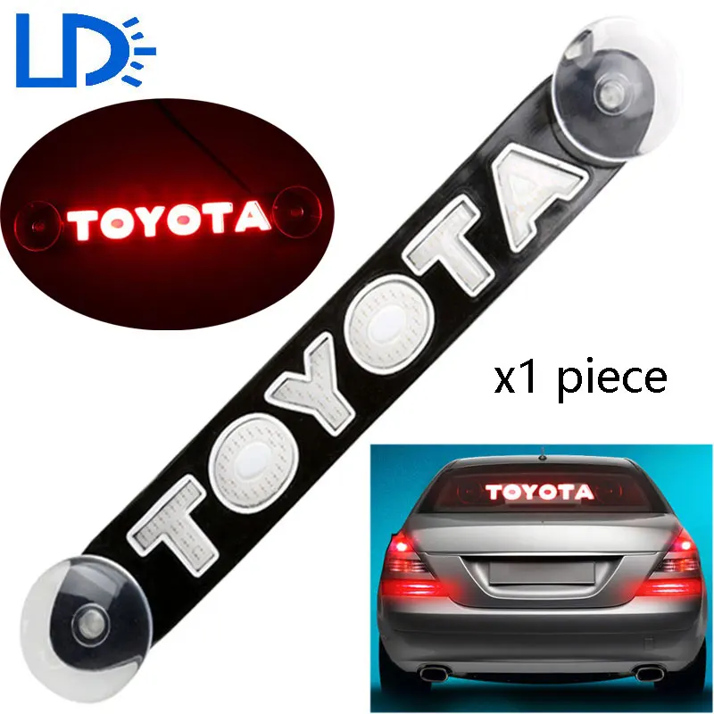 1pc Red LED DRL Car Daytime Running Lights for TOYOTA COROLLA AVENSIS