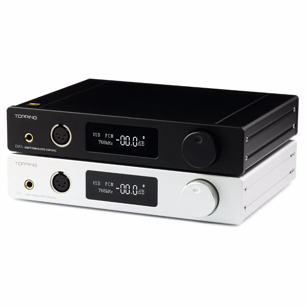TOPPING DX7s 2 * ES9038Q2M 32 бит/768K DSD512 полный сбалансированный DAC и усилитель для наушников