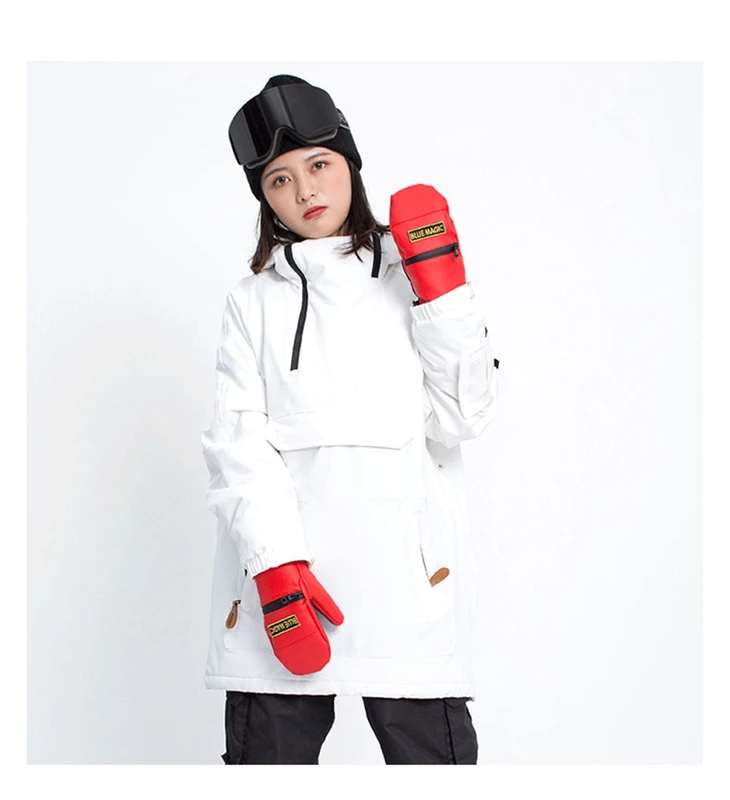 جديد السترة سترة تزلج الرجال الشتاء الدافئة و windproof للماء على الجليد ارتداء معدات التزلج أسود عموما الثلوج السترات- 30