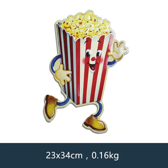 Irregular Cartoon shade Retro Tin signs Vintage Sign Wall