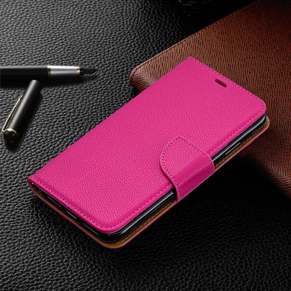 Кожаный чехол книжка для Samsung Galaxy S9 S10 S10e A10 A30 A40 A50 A70 J6 J4 A6 2018 Plus M10 M20 M30|Чехлы-книжки|