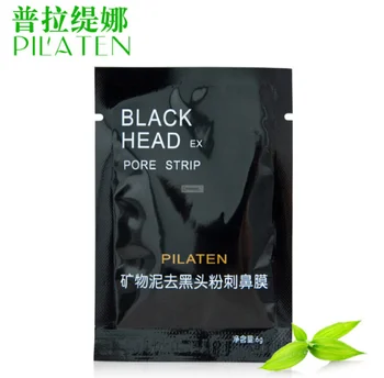 

10pcs PILATEN Blackhead Remover Facial Mask Minerals Pore Nose Cleanser Face Care Black Head EX Strip Acne skin treatment