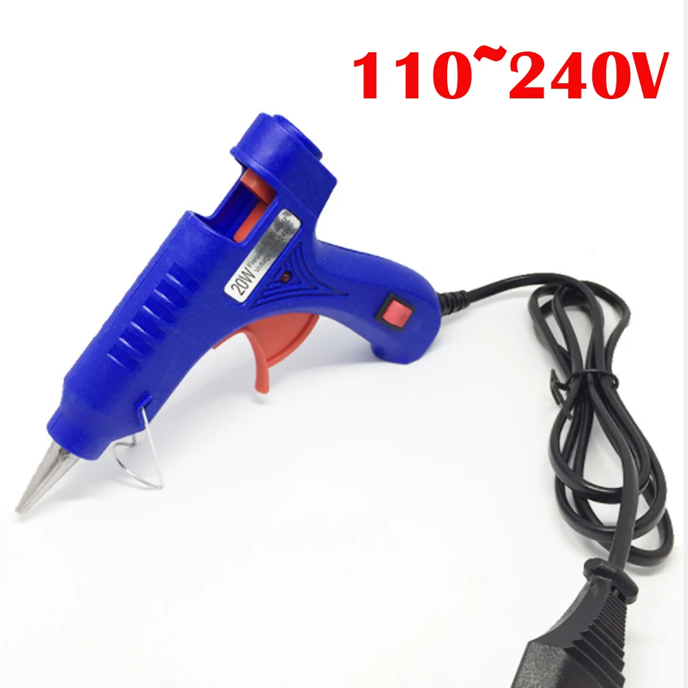 hot Glue gun with 30pc 7mm*185mm Glue Stick Mini hot melt glue gun Thermo Electric Heat Temperature Tool pistolet a colle hot Glue gun with 30pc 7mm*185mm Glue Stick Mini hot melt glue gun Thermo Electric Heat Temperature Tool pistolet a colle