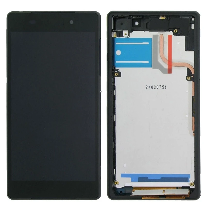 LCD Display + Touch Panel with Frame Replacement for Sony Xperia Z2