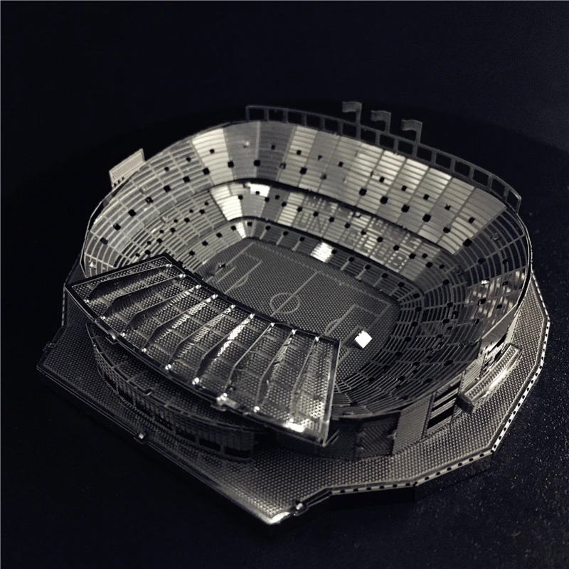 MMZ модель NANYUAN 3D металлическая модель набор 1:3500 Сборная модель стадиона CAMP NOU DIY 3D лазерная резка модель головоломка игрушки для взрослых