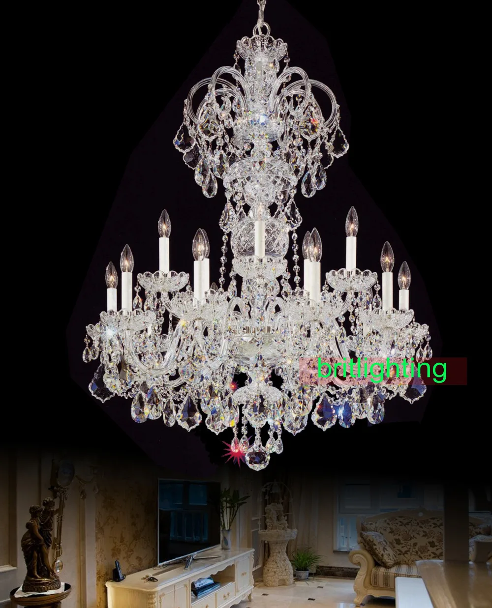 Compare Prices on Bohemian Crystal Chandelier Online Shopping/Buy Low Price Bohemian Crystal