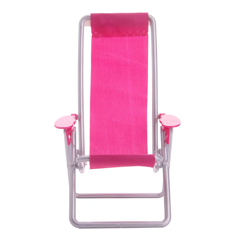 Fleta Handmade Mini Beach Chair For 28cm Doll DIY Accessories Kids Gift Fleta Handmade Mini Beach Chair For 28cm Doll DIY Accessories Kids Gift
