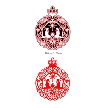 

10.3x12.8cm Religious Pray Metal Cutting Dies Stencil for DIY Scrapbooking Photo Album Embossing Paper Cards Decorative Crafts