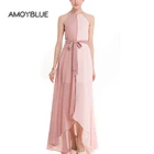 32% off! Amoyblue 2 Colors Pink/khaki Women Chiffon Long Summer Dress with Patchwork,Elegant Green/Gray Lady Split Dress,Sexy Dresses Save 10.24 on Amoyblue 2 Colors Pink/khaki Women Chiffon Long Summer Dress with Patchwork,Elegant Green/Gray Lady Split Dress,Sexy Dresses