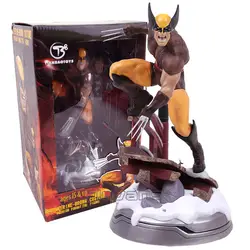 Marvel X-Для мужчин Wolverine Logan статуя ПВХ Рисунок Коллекционная модель игрушки (могут обмениваться haed) 23,5 см
