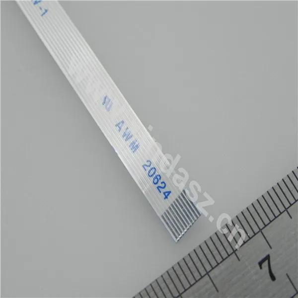 0.5MM pitch 10Pin A type 150mm length electrical ffc flat ribbon cable connector