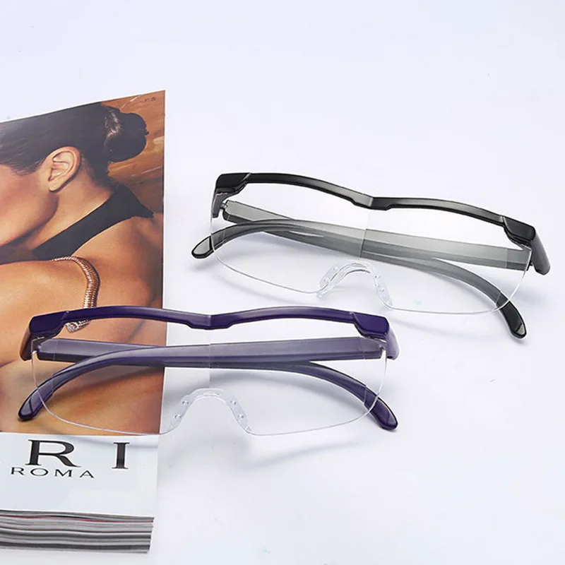 Urijk 1.6X пресбиопическое стекло es увеличительное стекло очки для чтения портативный подарок для родителей увеличительное стекло