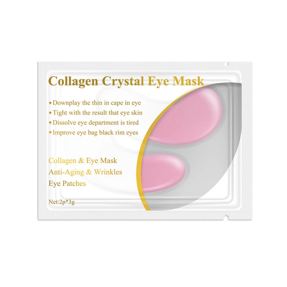 LANBENA 1 пара 24K золото Коллаген маска для глаз хрустальные гелевые подушечки для глаз эффективно для устранения темных кругов мешки для глаз патчи для ухода за кожей TSLM2 - Color: 05