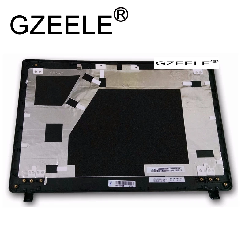 GZEELE для acer Aspire One AO756 AP0RO00063025 ноутбук ЖК верхняя задняя крышка Черный P/N AP0RO000631 ЖК-Топ чехол