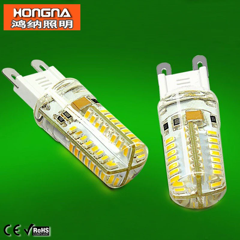 

Free shipping AC220V G9 LED Bulb 3W Replace 40W Halogen Bulb 360 Degrees Beam Angle LED G9 Bulb Lamp