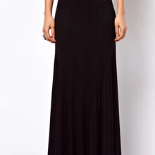 Юбка макси женские черные макси юбки сексуальный Летний стиль женские для фитнеса Повседневная Длинная юбка женская юбка офисная плюс Siz