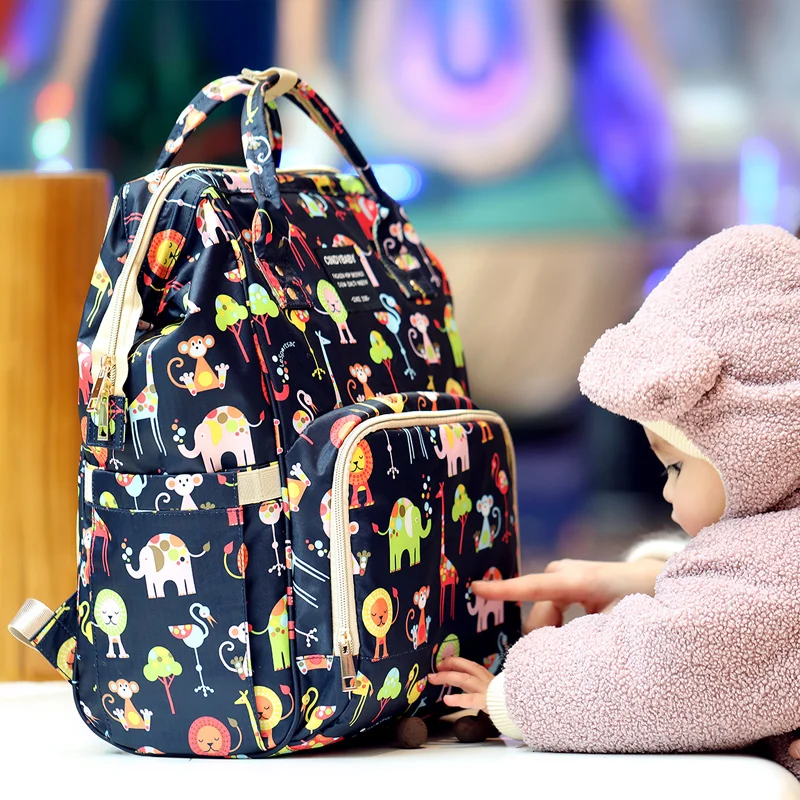 

Fashion Mummy Maternity Nappy Bag Large Capacity Baby Bag Backpack Travel Nursing Bag For Stroller Baby Care Cloth Diaper Bags