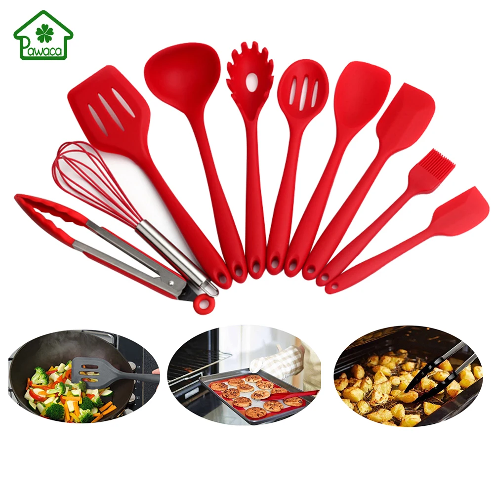 Buy 10pc Non stick Cooking Utensils Set Food Grade