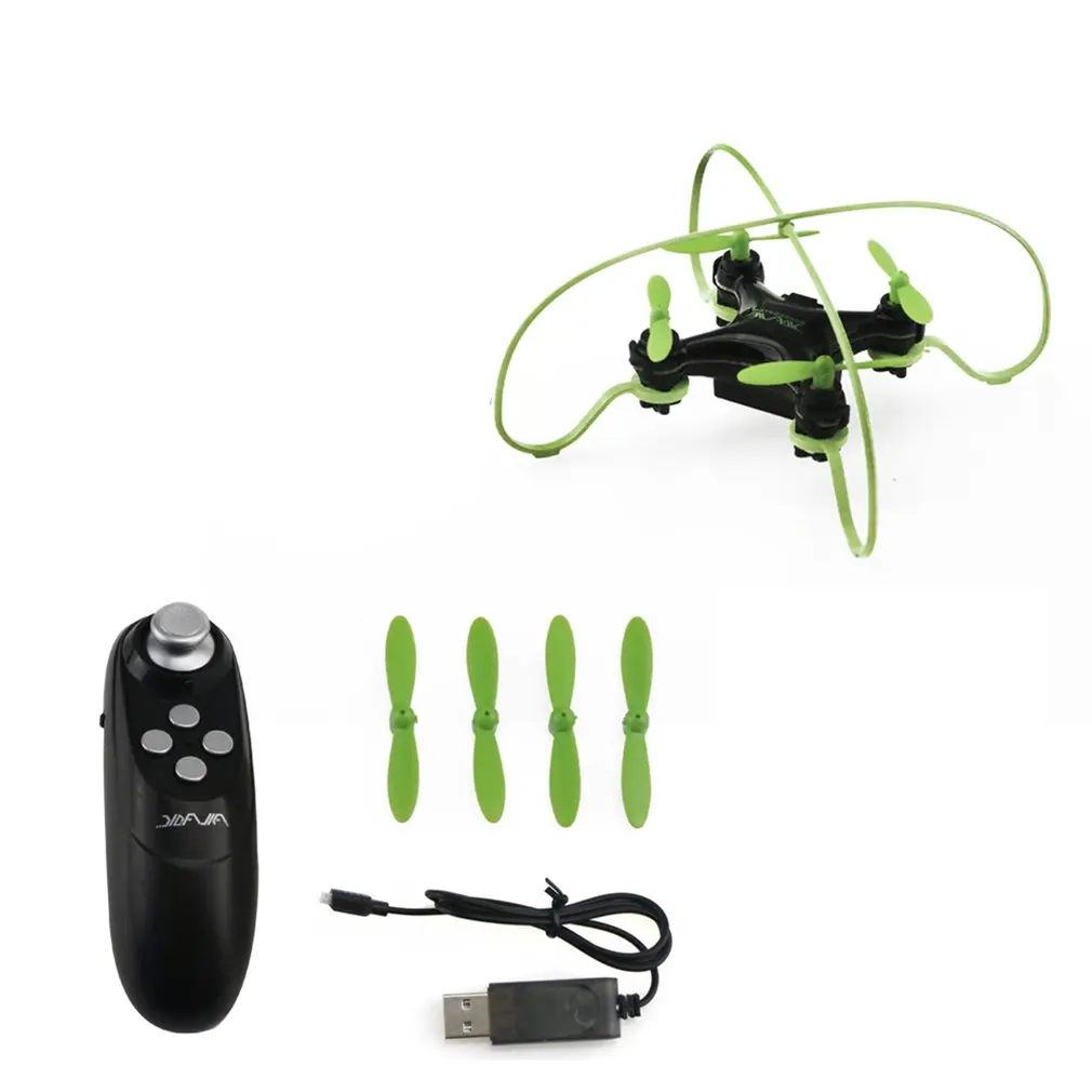 

Mini D67 2.4G Holding RC Dron Headless Gravity control Sensor Control Maintaining Quota Mode One Key Return RC Quadcopter Gift