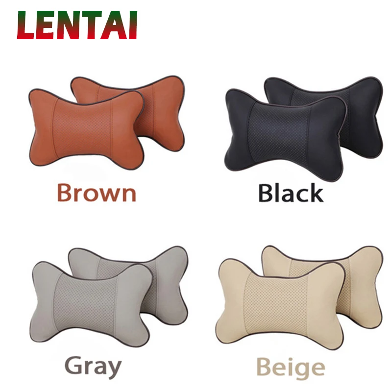 LENTAI For Mercedes benz w204 w203 w211 BMW e46 e39 e90 e60 e36 f30 f10 e30 x5 e53 f20 Cadillac Car Styling Neck Pillow Comfort |