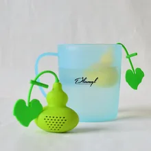 50 шт./лот силиконовые Чай фильтр силиконовые calabash Чай заварки диффузор свободные Чай листьев кружки для кофе Чай сумки оптом plumyl