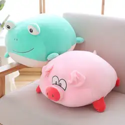 45 см Kawaii Большой жира лягушки плюшевые игрушки животные Свинья Мягкие мультфильм лягушка подушки-игрушки подарки на день рождения для