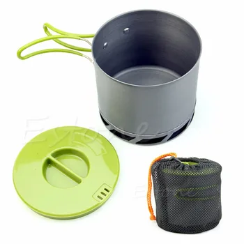 

Portable New Useful Outdoors Camping Cookware Backpacking Cooking Picnic Pot Pan