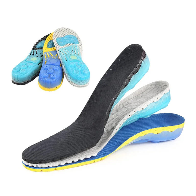 

Men Women EVA Gel Spring Insole Flat Feet Orthotic Insoles Arch Support Orthopedic Inserts Foot Care Shoe Cushion Pads
