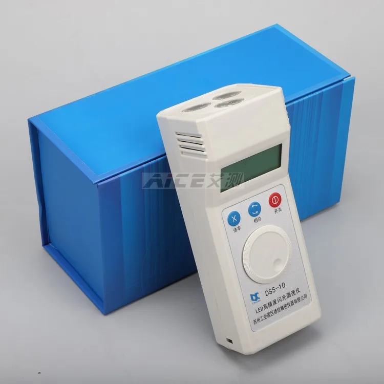 

DSS-10 Tachometer Strobometer LED Flash Tachometer Motor Fan Printing Textile
