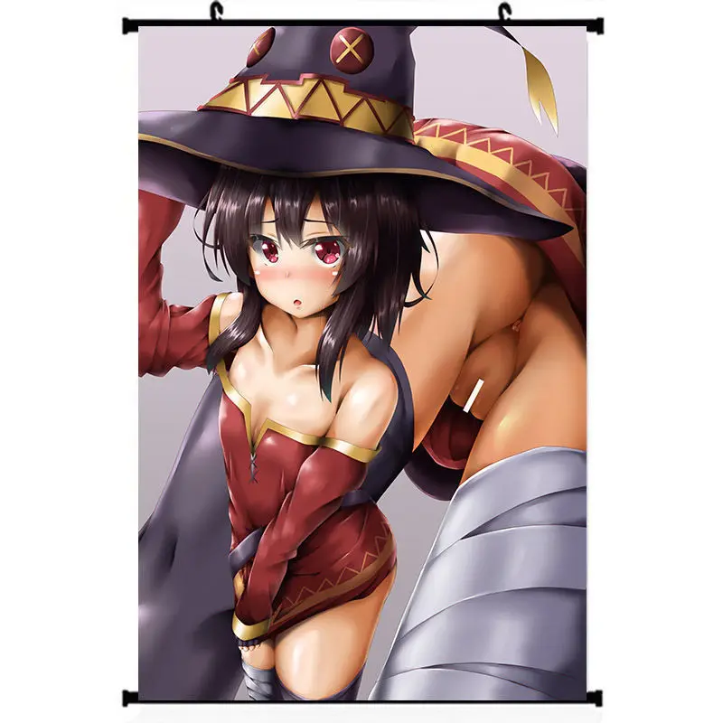 

KonoSuba Silk Poster Japan Anime Sexy Girl Wall Scroll gift
