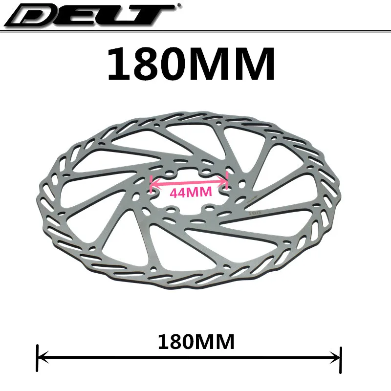 MTB горный велосипед велосипедный дисковый тормозной ротор 160/180/203 мм сталь для MAGURA HAYES TEKTRO формула с переменным фокусным расстоянием - Цвет: 180mm x 1pcs