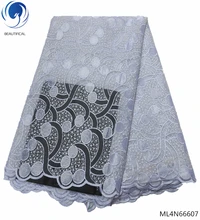 BEAUTIFICAL nigerian lace fabric 2019 high quality african net lace fabrics rhinestone french net lace 5 yardsML4N666 BEAUTIFICAL nigerian lace fabric 2019 high quality african net lace fabrics rhinestone french net lace 5 yardsML4N666