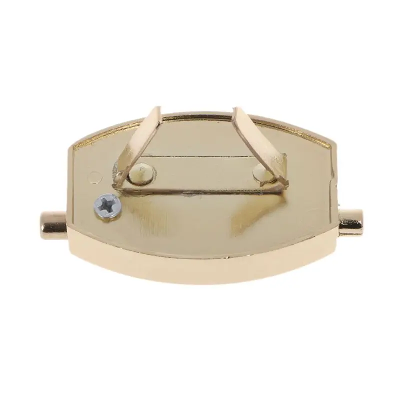 Новая Металлическая Золотая застежка поворотный замок поворотные замки для DIY сумки мешочек ручного изготовления кошелек фурнитура 4,6x2,6x3,9 см