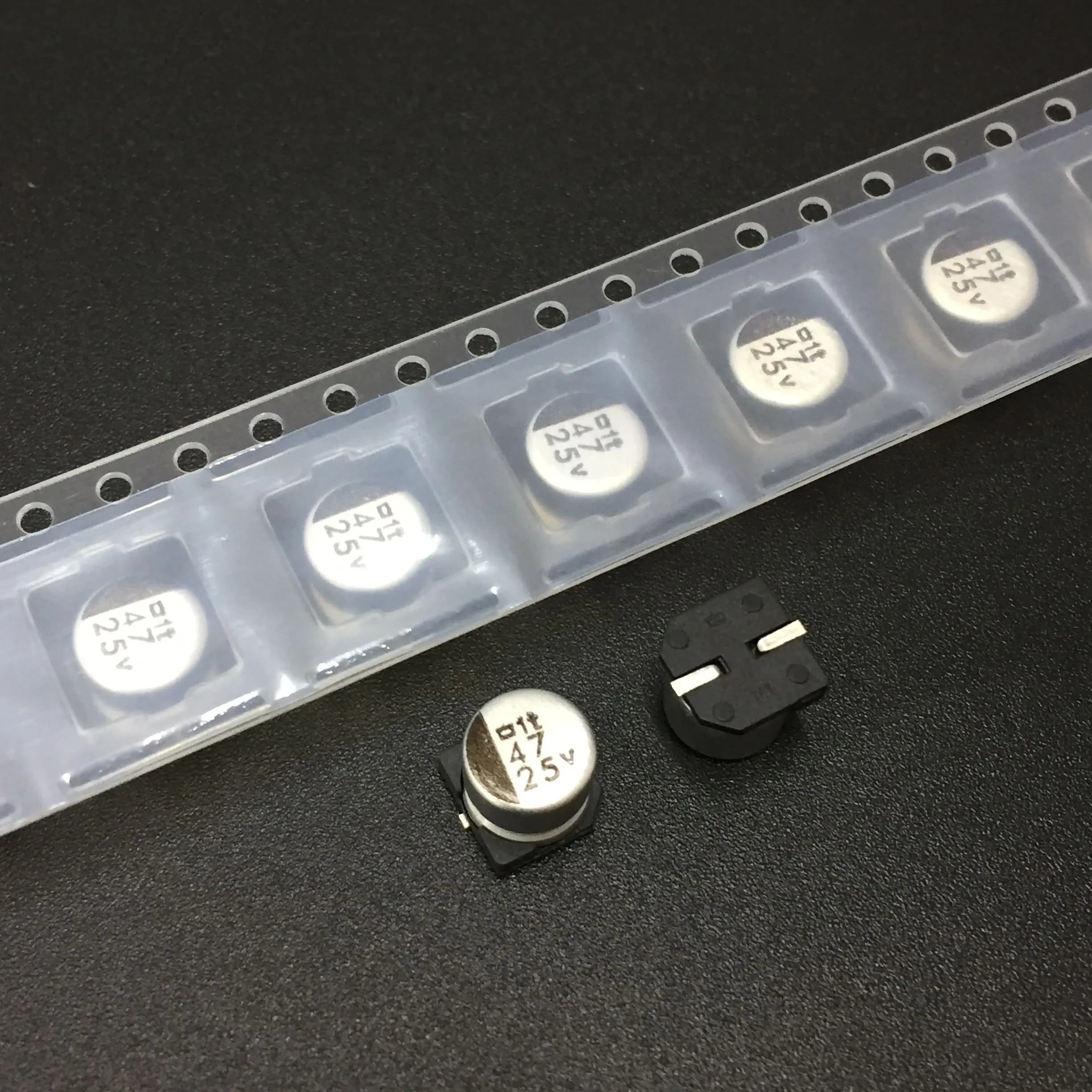 10 шт./100 шт. 47 мкФ 25В NIPPON NCC MV серия 6 3x6 мм 25V47uF SMD чип типа материнская плата