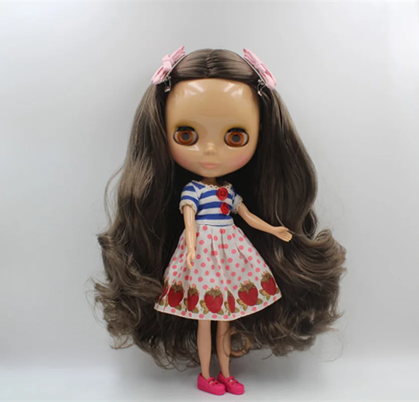 Free Shipping Top discount 4 COLORS BIG EYES DIY Nude Blyth Doll item