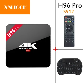 

H96 Pro TV Box Amlogic S912 3GB 32GB Octa Core Android 7.1 OS BT 4.1 2.4GHz