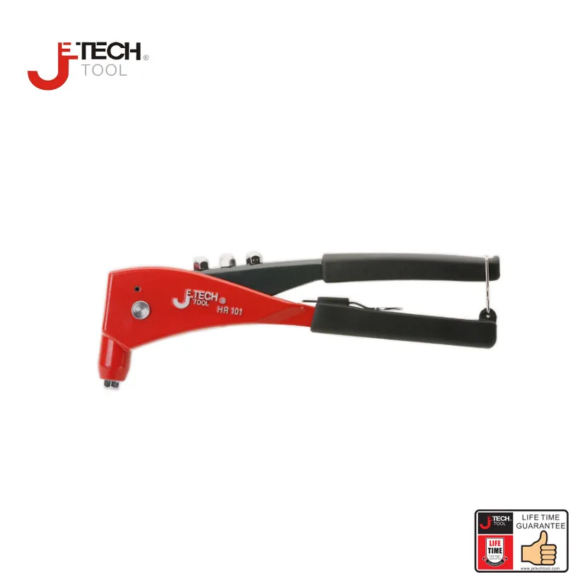 Jetech high quality hand riveter pop riveter gun kit blind rivet gutter