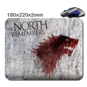 

TV series Logos best Rubber Soft Gaming rectangula Non-slip Durable Mouse Pad Mat 220*180*2mm As Stylish office accessory&