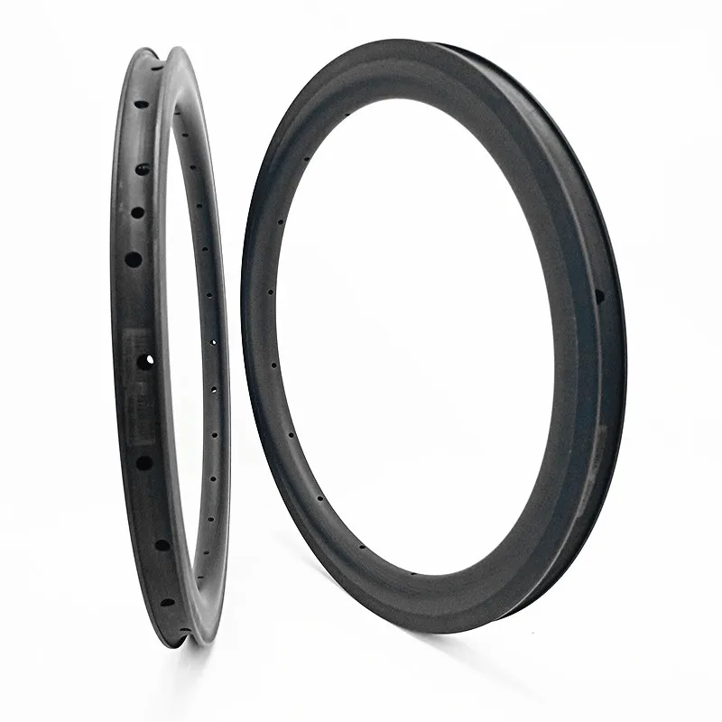 DAIRS – jantes de vélo de route en carbone pour BMX, 451, 50x21mm, tubeless, pliable, 451g, 365