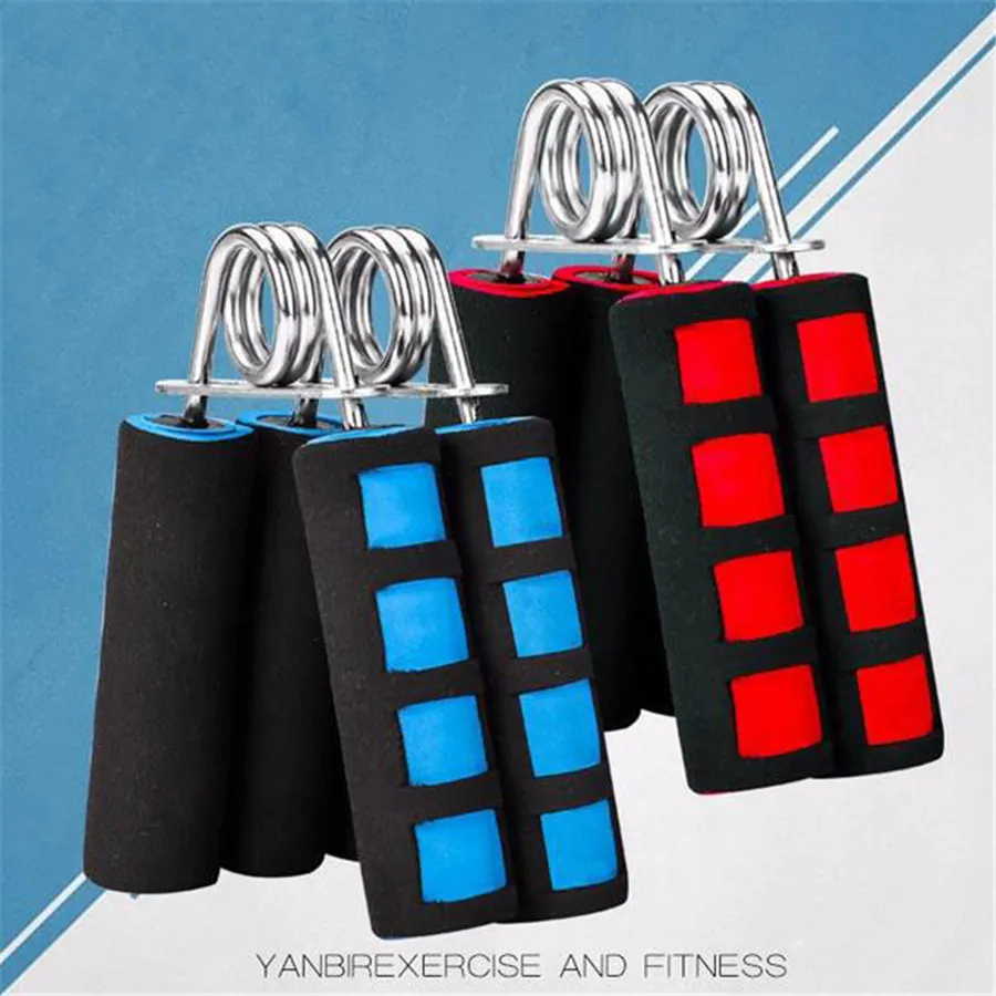 

Stainless Steel Hand Grip Spring Wrist Gripper Fitness Equipment Finger Strength Device For Workout Train
