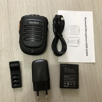

Bluetooth speaker microphone for smart mobile phone walkie talkie two way radio PTT Android 7.0