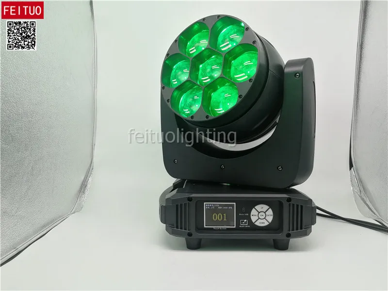 7x40w led zoom bee eye beam moving head (3)