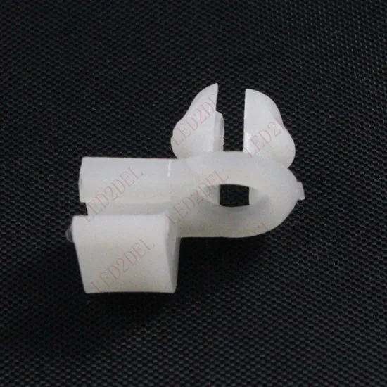 Car white Door Lock Rod Clip Side Nylon Fastener Clips Auto (500pcs)in