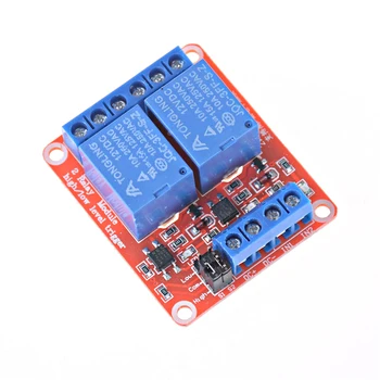 

1PCS/LOT 5V 2-Channel Relay Module Shield Module Whosesale for Ardui ARM PIC AVR DSP Electronic 5V 2 Channel Relay
