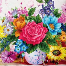 Eigen foto алмазная живопись на заказ Китай цветок 5d бриллиантовый рисунок Рождество вышивка diy Вышивка крестиком Рождественский Декор Горячая 925